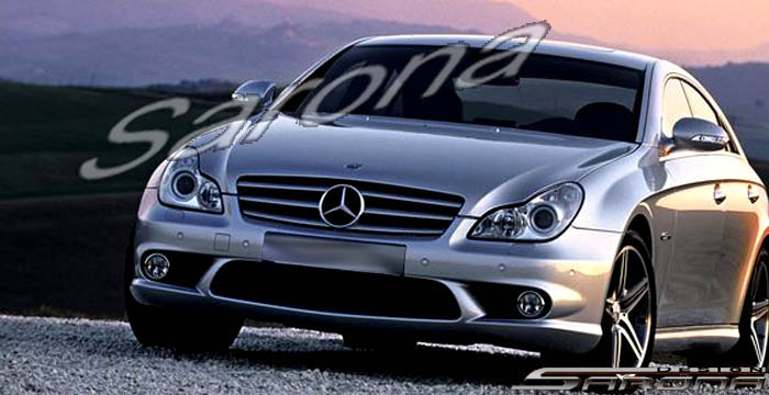 Custom Mercedes CLS  Sedan Front Bumper (2005 - 2011) - $650.00 (Part #MB-058-FB)